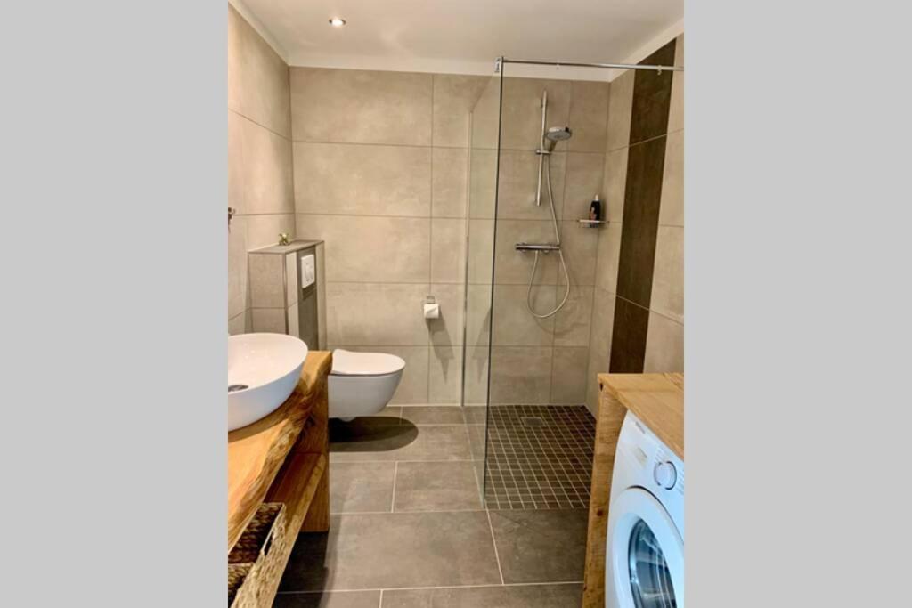 Neue Ruhige Ferienwohnung Am Wald Wustewohlde Buitenkant foto
