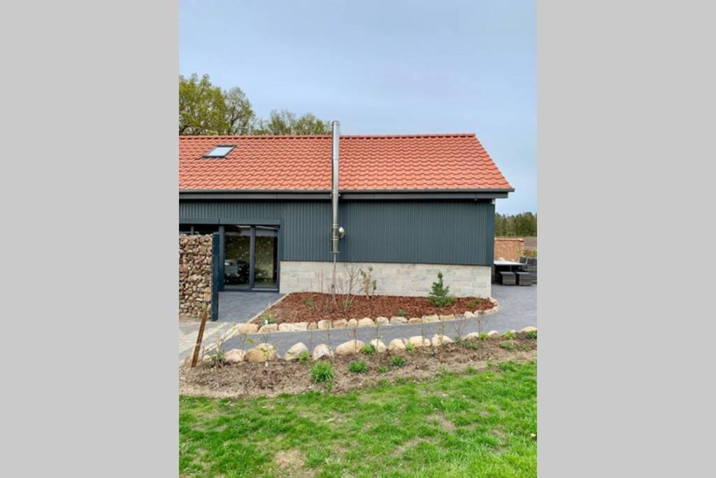 Neue Ruhige Ferienwohnung Am Wald Wustewohlde Buitenkant foto